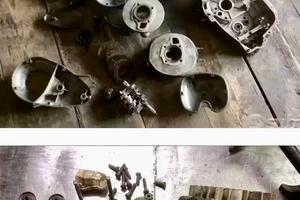 Motore moto Morini GT testata guzzi galletto 200