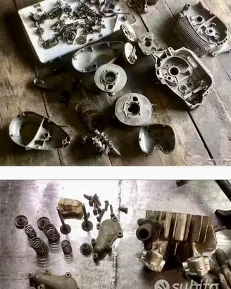 Motore moto Morini GT testata guzzi galletto 200