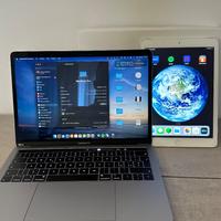 Mac Book Pro 2019 13'  Touch Bar + iPad Gratis