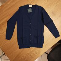 Cardigan blu scuro ragazzina 11/12 anni