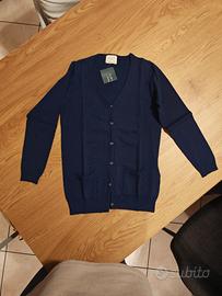 Cardigan blu scuro ragazzina 11/12 anni