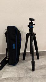 Treppiede Benro Velocity FVY18C+Testa a Sfera IB0