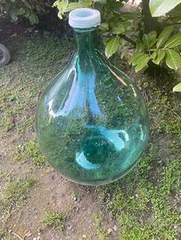 Classica damigiana 54 l. verde chiaro
