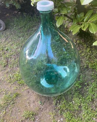 Classica damigiana 54 l. verde chiaro