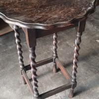 Tavolino Tondo Barley Twist fine 800