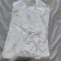 Camicia da notte e vestaglia di pura seta donna 