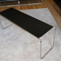 TAVOLO Laccio B10 by THONET acciaio e piano nero