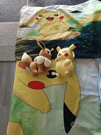 Copripiumino Pokemon più pupazzi