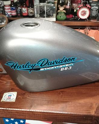 Serbatoio Harley-Davidson Sportster 883 P. Silver