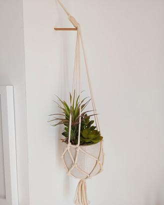Pianta artificiale sospesa