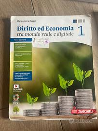 “Diritto ed economia 1”  zanichelli