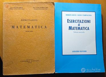Esercitazioni di Matematica 1+2 -Greco/Stampacchia