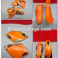 KIT PLASTICHE KTM EXC 200 1999 2002 SX 2000 2001