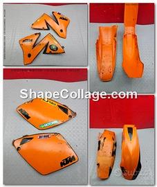 KIT PLASTICHE KTM EXC 200 1999 2002 SX 2000 2001