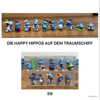 DIE HAPPY HIPPOS AUF DEM TRAUMSCHIFF Kinder lotto