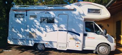 Camper mansardato ci mizar garage