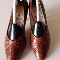 SCARPE DONNA DI VERO PITONE FIRMATE LELLO ZAMBRANO