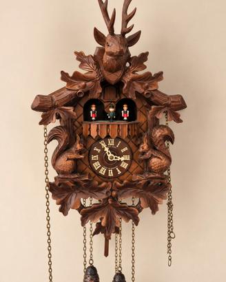 orologio a cucù Hubert Herr 8 giorni carillon