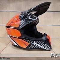 AIROH Casco Cross Wraap - Idol - Orange