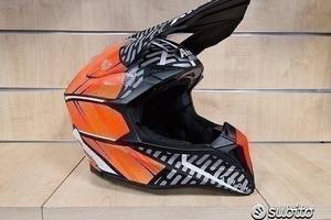 AIROH Casco Cross Wraap - Idol - Orange