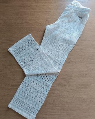 pantalone bambina pizzo