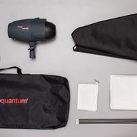 Kit flash + softbox FOTOQUANTUM FQT 500