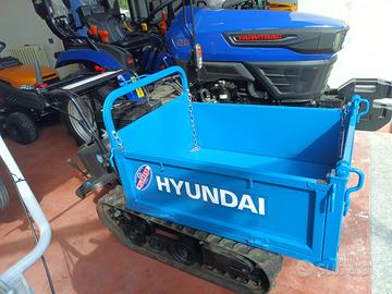 Mini transporter Hyundai cingolato