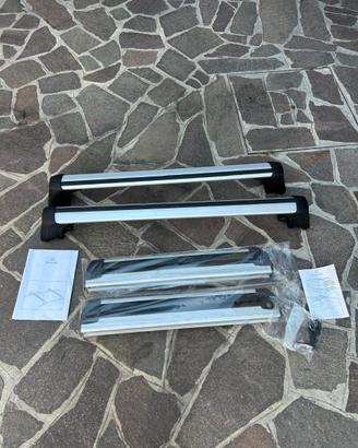 Barre Portatutto + Porta Sci ORIGINALE MERCEDES