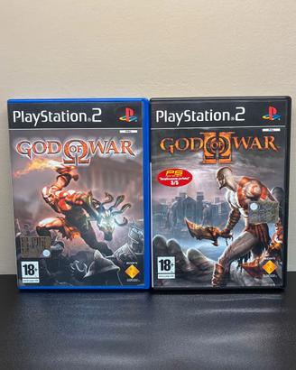 God of War 1 e 2 PS2 PAL Originali Playstation2