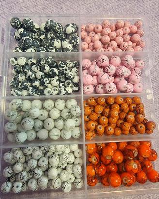 Perle in vetro colorato