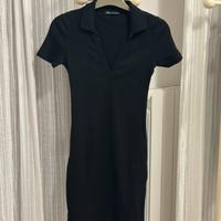 Maglia nera Zara con collo a revers