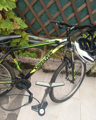 Mountain Bike Mirage Fury XC (Nera e Giallo Fluo).
