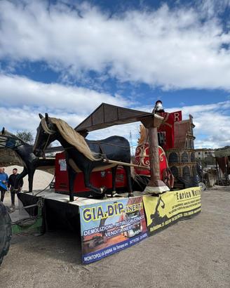 Carro allegorico antichi romani