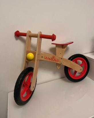 Bici senza pedali Legnoland
