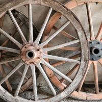 Ruote carro d'epoca 