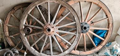 Ruote carro d'epoca 