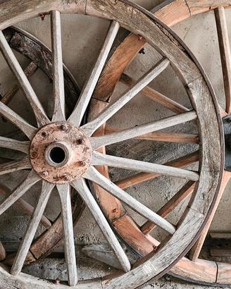 Ruote carro d'epoca 