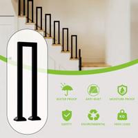 Paletto a forma “U” nero