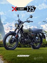 PROMO KEEWAY X-LIGHT 125cc SILVER