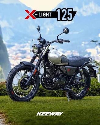 PROMO KEEWAY X-LIGHT 125cc SILVER