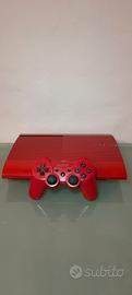 Ps3 super slim rossa play station Red (CECH-4004C)