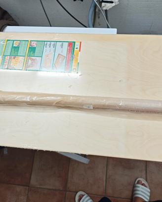 Asse per impasto con mattarello