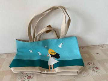 Borsa nuova in tessuto