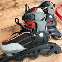 Pattini in linea ragazzi 37/39 estensibili