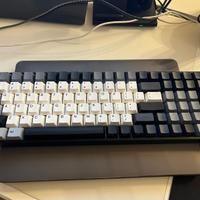 Tastiera con switch Blu lubrificati da me fissi.