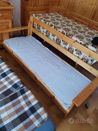 Divano struttura legno