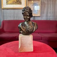 Maternità in Bronzo di Ciro Mirra inizio 900