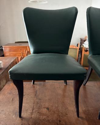 Coppia di poltroncine da camera d’epoca