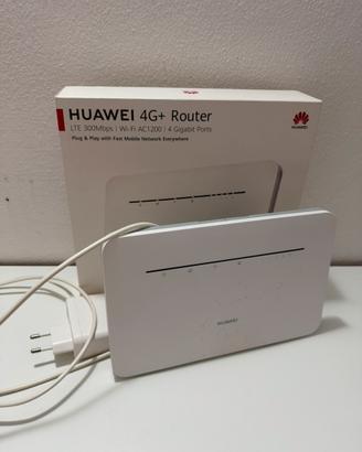 Huawei B535-232 4G router con 4G panel antenna