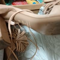 décolleté cipria camoscio